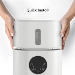 Studio Lyma Luchtreiniger - Luchtbevochtiger - Air purifier - Extra stil - Voor ruimtes van 20-50 m2 - Met vervangbaar HEPA 13 filter + koolstoffilter - Werkt tegen huisstofmijt, hooikoorts, allergie, stof - Met nachtmodus en timer — thumbnail 2