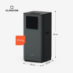 Klarstein Mobiele Airco Breeze Box 9K Portable Airconditioner - 9000 BTU, Smart App & Voice Control, 3-in-1 Koelen, Ontvochtiger & Ventilator, Energieklasse A, voor kamers tot 32 m², Stille werking, Eenvoudig te installeren,6 kW — thumbnail 18