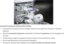 Siemens SN616X01EF | Inbouw vaatwasser | ExtraDroog - varioSpeed Plus – infoLight – rackMatic – varioSchuiflade – aquaStop® — thumbnail 17