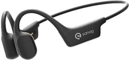 Sanag Bone Conduction Headphones – Sport Koptelefoon – Open-Ear Sport Headset Bluetooth 5.4 – Veilig Fietsen & Hardlopen – 8 Uur Batterij – IPX5 Waterdicht – Titanium Frame – Zwart — thumbnail 1