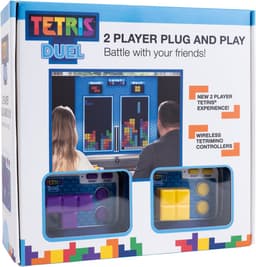 Tetris Duel - TV plug & play - 2 wireless controllers - retro gaming — thumbnail 11