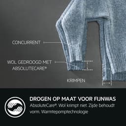 AEG TR88PA64C 8000 AbsoluteCare - Wasdroger - Warmtepompdroger - 8kg - NL/FR — thumbnail 9
