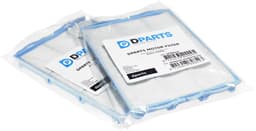 2x Dparts motorfilter geschikt voor Bosch en Siemens - stofzuigerfilter - stofzuiger filter nr. 608784 00608784 - 578863 00578863 - VZ01MSF — thumbnail 2