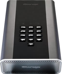 iStorage diskAshur DT2 -  externe harde schijf - 16 TB - Zwart - Grafiet — thumbnail 7