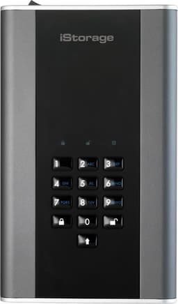 iStorage diskAshur DT2 -  externe harde schijf - 16 TB - Zwart - Grafiet — thumbnail 8