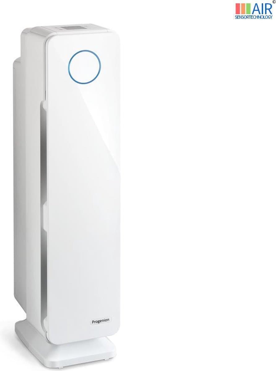 Progenion PR-955S-UV Luchtreiniger - 50m² - HEPA 13 Filter + UV-C Licht + Ionisator - Smart App - Tegen Huisstofmijt, Hooikoorts, Astma, Rook en Allergie - Wit — afbeelding 1
