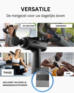 ApexArte® Massage Gun Professioneel - Massage Apparaat - Theragun — thumbnail 2