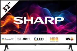 Sharp 32GF3265 - 32 inch Full-HD QLED televisie met Google TV - 2024 — thumbnail 1