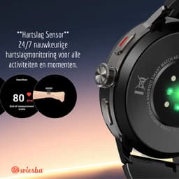 Wiesba Ultra Pro Serie 5 Smartwatch - Sporthorloge met Hartslagmeter - Bloeddrukmeter - Stappenteller - Sport Horloge met Belfunctie - Smart Watch Saturatiemeter - 1.73inch AMOLED - 466*466 Resolutie - GPS - Android/iOS — thumbnail 11