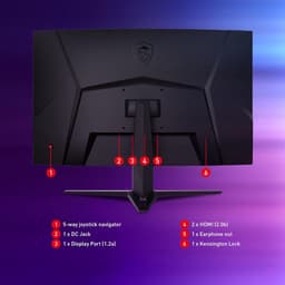 MS G32CQ4 E2 31,5 inch Curved Gaming Monitor — thumbnail 5