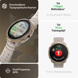 Polar Vantage M3 Multisport Smartwatch - Greige/goud - S en M/L — thumbnail 10