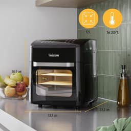 Tristar FR-9065 - Airfryer Oven XXL - 12L - 12 Bakprogramma's - Zwart — thumbnail 10