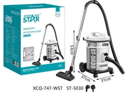 Winning Star St-5030-w Droogstofzuiger 21l – Krachtige Stofzuiger In Wit — thumbnail 4