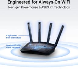 ASUS RT-BE58U - Extendable Router - WiFi Versterker - WiFi 7 - Dual-Band - AiMesh - 2.5G Poort — thumbnail 15