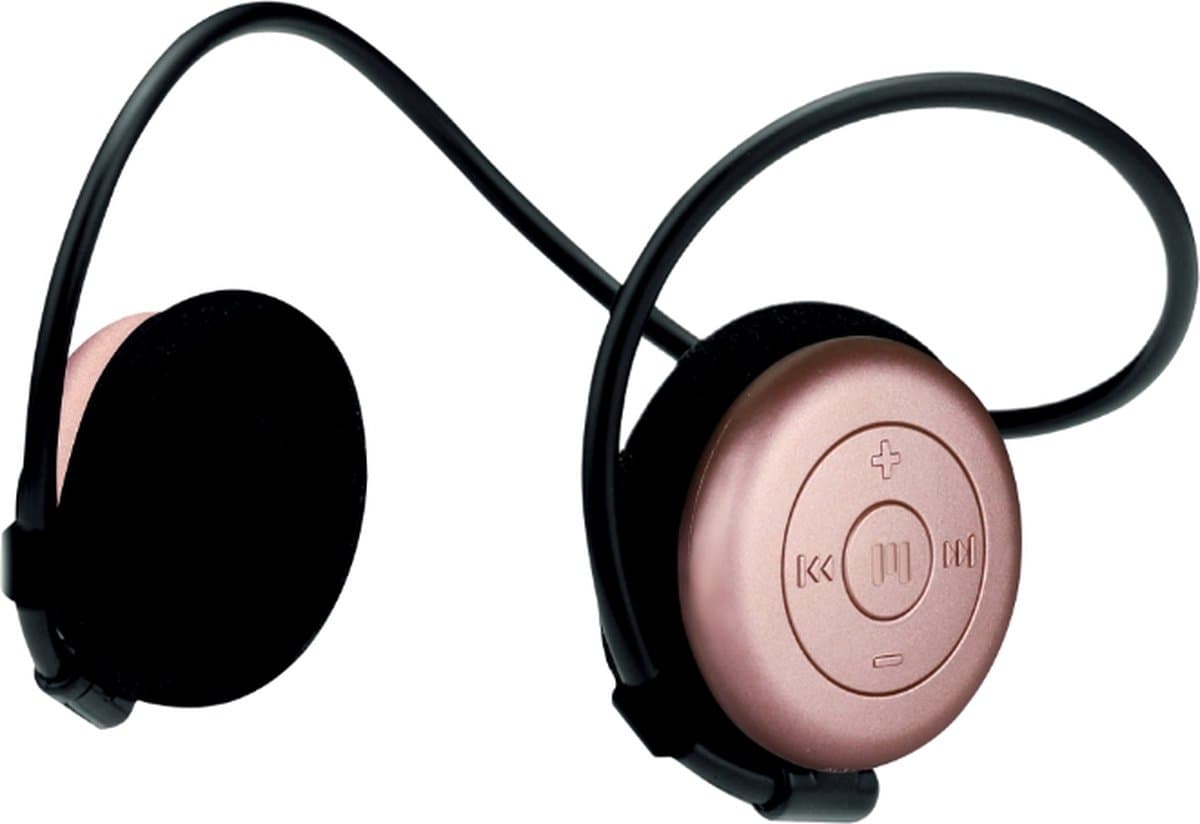 Miiego - AL4 Freedom Mini - Vrouw - Roze Gold - draadloze - on ear - koptelefoon - sport koptelefoon - hardlopen - fitness - fietsen — afbeelding 1