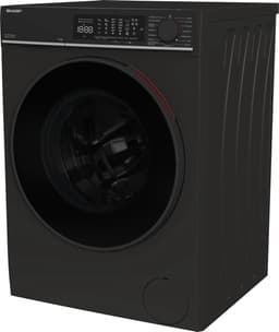Sharp ESNFL014CBNA2BX - wasmachine - 10 Kg - energie label A - 1400 toeren - automatisch doseersysteem - wifi - mat zwart — thumbnail 10