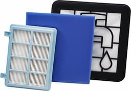Filter set geschikt voor Philips PowerPro Compact and Power Pro Active en City filterset FC8010/02 FC8010/01 HEPA allergie - Stofzuiger onderdelen — thumbnail 1