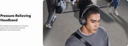 Soundcore Space One Pro by Anker - Draadloze Over-ear Koptelefoon Zwart - Headphones - Active Noise Cancelling, Multipoint Connection, 60 uur Accuduur, Bluetooth 5.3, LDAC, Hi-Res Certified, klein opvouwbaar — thumbnail 12