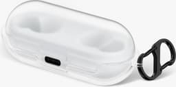 kwmobile Earphones Case for Sony WF-C500 Case - Clear TPU Silicone Earbuds Cover - Transparent — thumbnail 5