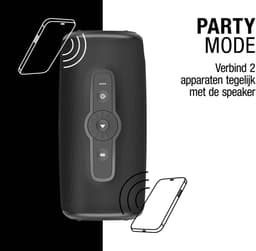 Fresh 'n Rebel Bold L3 - Waterdichte Bluetooth Speaker - Draadloos - 25 uur Speeltijd - Storm Grey — thumbnail 7