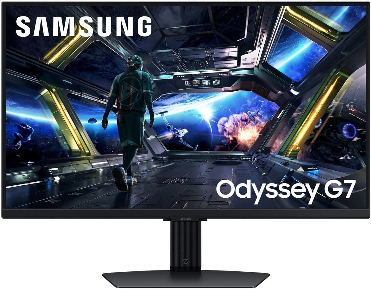 Samsung Oyssey G7 LS27DG702EUXEN - 4K IPS Monitor - 144Hz - 27 inch — afbeelding 1