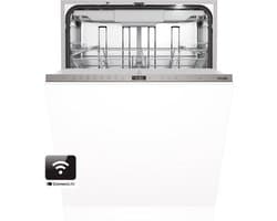 ETNA VW342HCP - Inbouw vaatwasser 60 cm - Zilvergrijs - ConnectLife - 16 couverts - Flexibele besteklade - 7 programma’s - Nachtprogramma