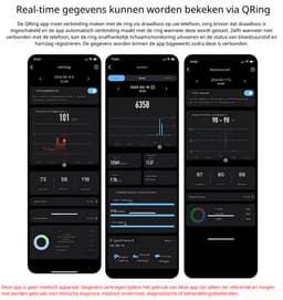 DrPhone RingSense V3 – Smart Ring - Europese ringmaat 59 - 5ATM Waterdicht – Slaapmonitor – Hartslagmeter - SpO2 + Case - Rose Goud Kleurig — thumbnail 8