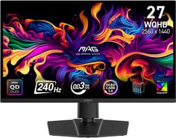 MSI MAG 271QP QD-OLED X24 - QHD Gaming Monitor - 240hz - 27 inch - — thumbnail 13