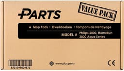 Philips 2000 en HomeRun 3000 Aqua Dweilpads (12 Stuks, Plus.Parts® alternatief voor XV1430/00) — thumbnail 2