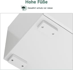 Wit Hoogglans TV Lowboard met LED Verlichting 155 x 40 x 45 cm — thumbnail 5