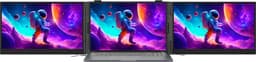 Blackview DCM8 15.3" Dubbele Draagbare Monitor – 100% sRGB – Extra Laptopscherm 13-17.3" – Uitbreidingsscherm – Plug & Play – Geschikt voor PC, Laptop, Xbox, PS3/4/5, Switch – Grijs — thumbnail 13