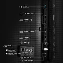 Hisense 55U7Q - 55 inch - 4K MiniLED - 144hz - 2025 — thumbnail 4