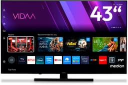 MEDION 108 cm (43 inch) QLED-tv (smart-tv, Dolby Vision HDR, VIDAA Store, Netflix, Prime Video, Disney+, DAZN, Paramount+, DTS X, Dolby Atmos, PVR, Bluetooth, MD 843600) — thumbnail 10