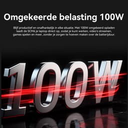 Blackview SCM8 Draagbare Monitor 15,3" 1920×1200 100% sRGB | Extra Laptopscherm 13-17,3" | Uitbreidingsscherm Plug & Play | Geschikt voor PC, Xbox, PS4/5, Switch | Grijs — thumbnail 3