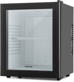 Klarstein Minibar Barmodel Koelkast - 24 Liter - glas - 0dB - Zwart - Minikoelkast - 5-15°C - voor Hotelkamer voor Kantoor - Stil Compact - Mini Fridge Kleine Koelkast Hotelkoelkast Drankkoeler Compact Koelkast — thumbnail 14