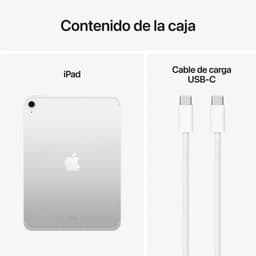 Apple iPad A16 (2025) - 11 inch - Wi-Fi + Cellular - 128GB - Silver - 11e generatie — thumbnail 12