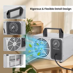 Aafinity Ozongenerator Luchtreiniger 220V - 27 g/u Ozonmachine met hoge capaciteit voor geurverwijdering, sterilisatie en formaldehydereiniging — thumbnail 3