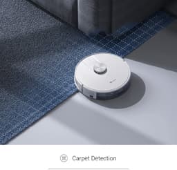 Ezviz RE4 Plus Slimme Robotstofzuiger - LiDAR Navigatie - Dweilen (300 ml) - Obstacle Vermijding - No-Go Zones - Tapijt Detectie - E10 Filter - Automatische Stofbak Legen - Compatibel met Alexa, Google Assistant - Wit — thumbnail 11