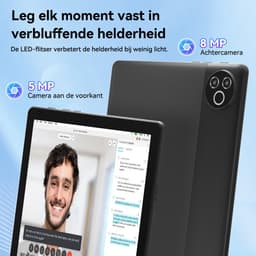 Hotlight MB1001 - Android 15 Tablet - 10.1 inch - 20(3+17)GB RAM/64GB ROM– 5000mAh - Zwart — thumbnail 7