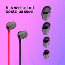 HyperX Cloud Earbuds II - Gaming Earbuds met Microfoon - Zwart - PC/PlayStation/Xbox/Nintendo Switch/Mobile — thumbnail 4