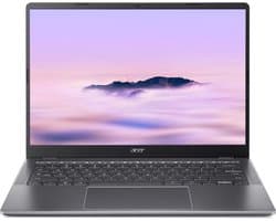 Acer Chromebook Plus 514 CB514-6HT-31LN - 14 inch - Touchscreen - Core 3 (i3) - 8GB - 128GB - Verlicht toetsenbord - Grijs