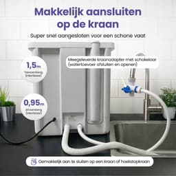 SwayTosh Mini Vaatwasser DTX-4 – 2026 – Mini Afwasmachine Vrijstaand – Met Waterreservoir – Washing Machine – Vrijstaande Vaatwasser – Dishwasher – Kleine Vaatwasser – Vaatwasmachine — thumbnail 9
