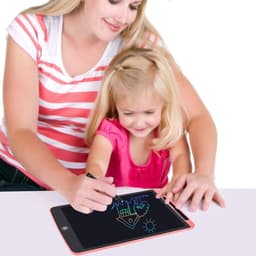 Nexvo®Digitaal Notitieblok - Grafische Tablet Met Tekenpen - Herbruikbare Notitieblok – Roze - ‎3cm x 31cm x 1cm — thumbnail 4