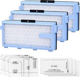 Filters voor Miele-compatibele stofzuigers Compact C1 C2 Complete C2 C3 Serie S4 S5 S6 S8 SA-SF 50 SF-AA 50 [Set van 9] Phonillico® — thumbnail 1