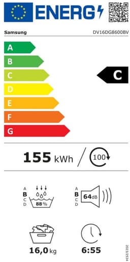 Samsung | Droogkast DV16DG8600BVU3 16KG AI Dry — thumbnail 7