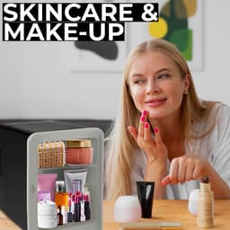 Denver Mini Koelkast - Koelen en Verwarmen - Skincare fridge - 12v Auto aansluiting - MFR404 — thumbnail 5