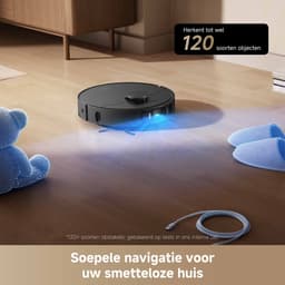 Dreame L40 Ultra AE – Zelfreinigende Robotstofzuiger met Warmwater Dweilsysteem, 19.000 Pa Zuigkracht & Automatisch Leegstation - Zwart — thumbnail 15