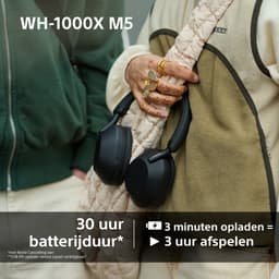 Sony WH-1000XM5 - Draadloze koptelefoon met Noise Cancelling - Zwart — thumbnail 17