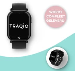 Traqio TRQ04 - GPS horloge kinderen - gps horloge kind - kinderhorloge bellen - gps tracker kinderhorloge - kinderhorloge met gps - kinderhorloge - Kinder smartwatch GPS - GPS horloge school — thumbnail 1