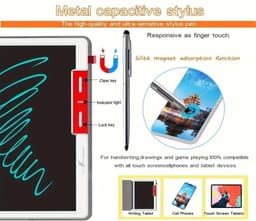 Tekenbord Kinderen - Tekentablet - LCD Tekentablet Kinderen - Grafische Tablet Kinderen - Kindertablet - 10 inch - Zwart — thumbnail 13